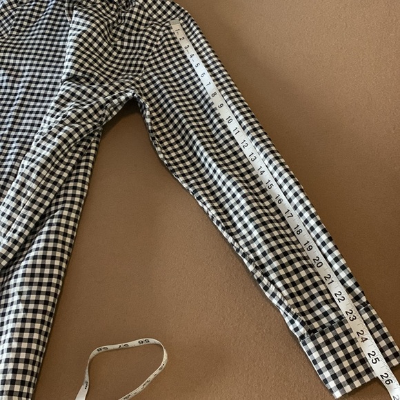 BOSS T-Christo Tailored Slim Fit Tessitura Monti Button Down Checkered Shirt- 16 - Picture 8 of 13